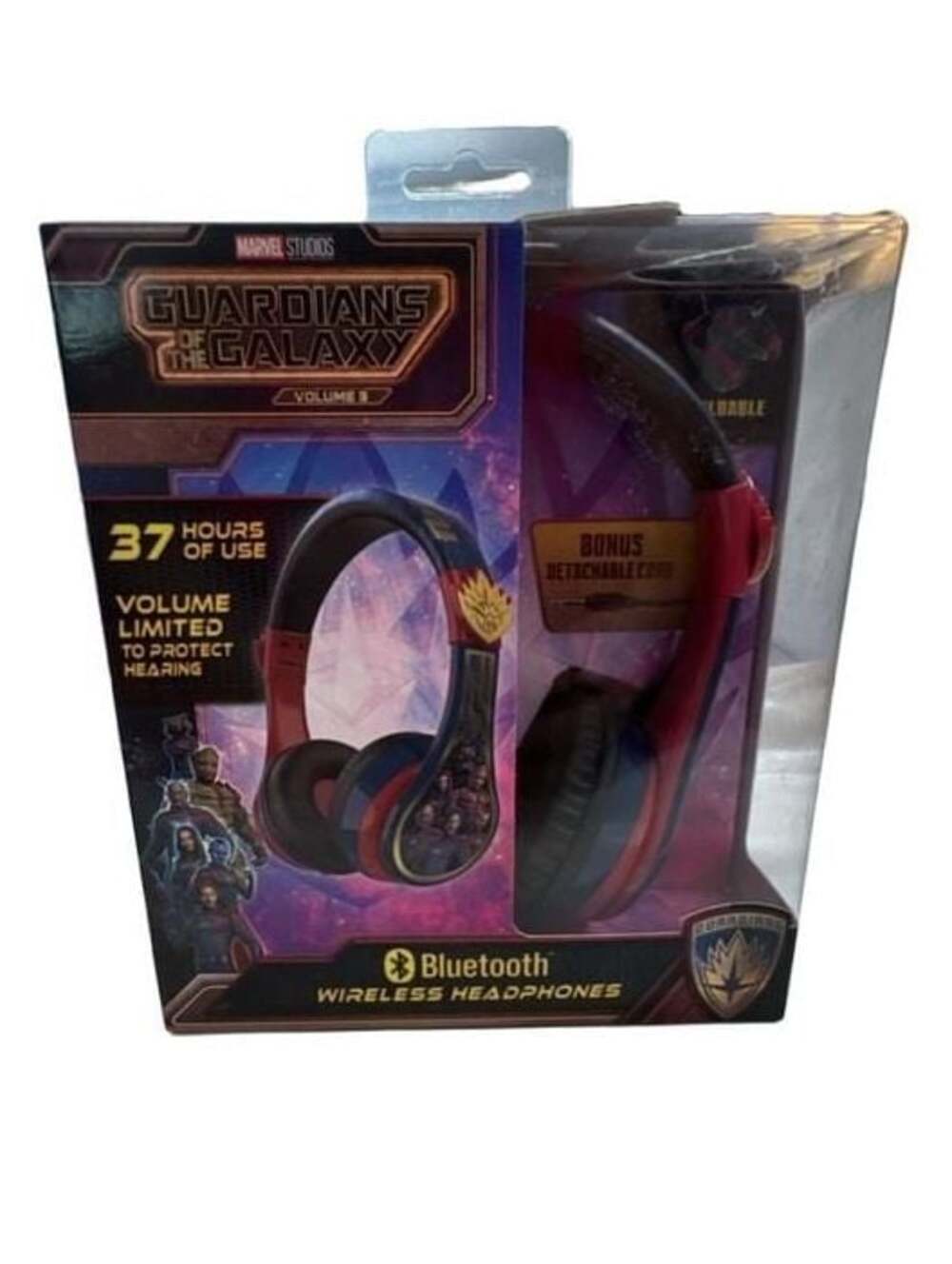 eKids Marvel Studios Guardians of the Galaxy Volume 3 Bluetooth Wireless Headpho